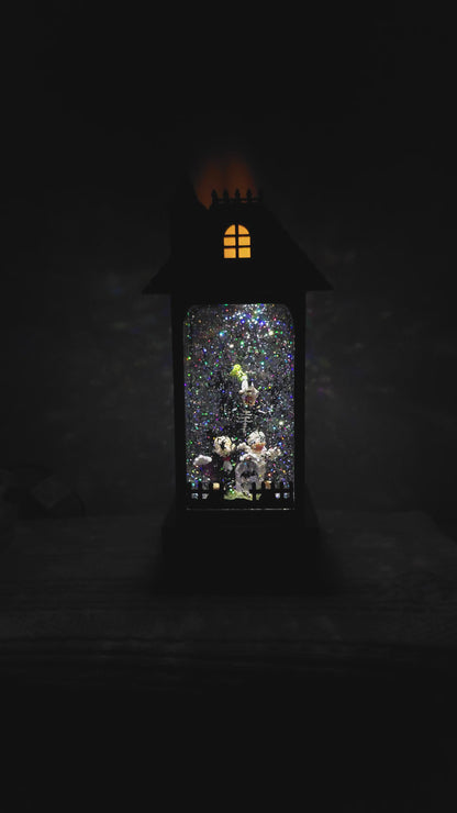 Disney Halloween Haunted Lantern with Lights & Music — Mickey, Donald & Goofy
